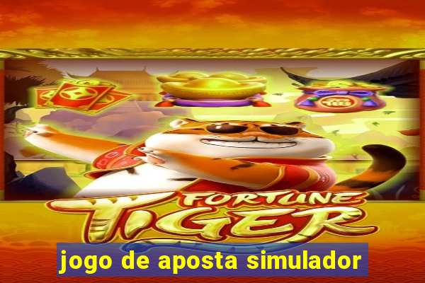 jogo de aposta simulador